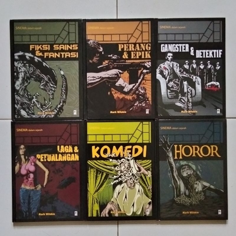 Paket Buku Open Segel - Sinema dalam Sejarah - Mark Wilshin - KPG