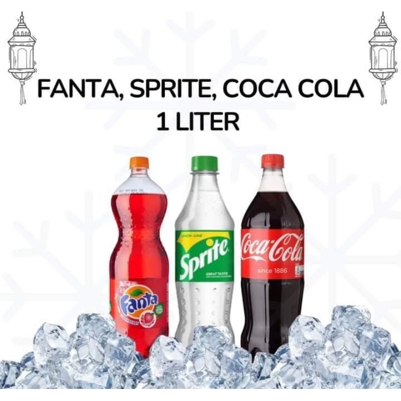 

Minuman Fanta Cocacola & Sprite