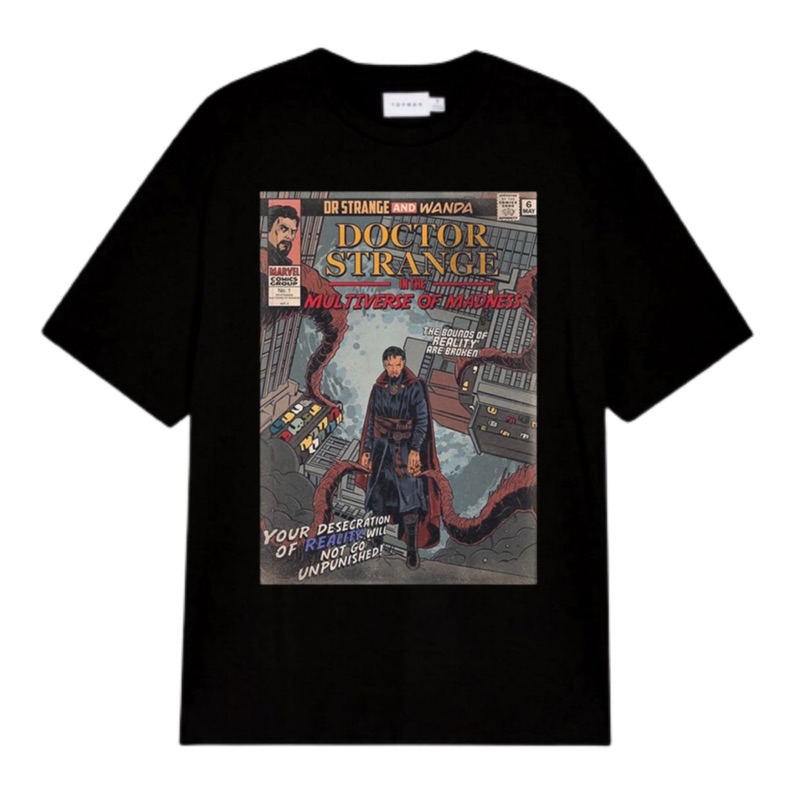KAOS DOCTOR STRANGE MARVEL DEWASA ANAK | T-SHIRT MARVEL COMICS DR STRANGE FILM | MARVEL COMICS GROUP