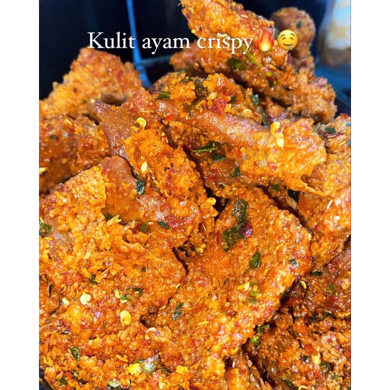 

kulit ayam krispy pedas daun jeruk 100 gram/kulit ayam krispy 250 gram/kulit kriuk/kulit ayam krispy termurah / terlaris/ bisa COD