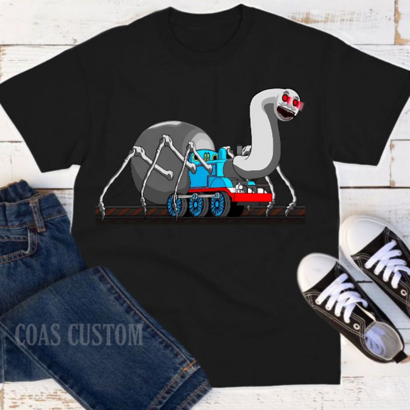 Kaos thomas exe baju anak free cetak nama