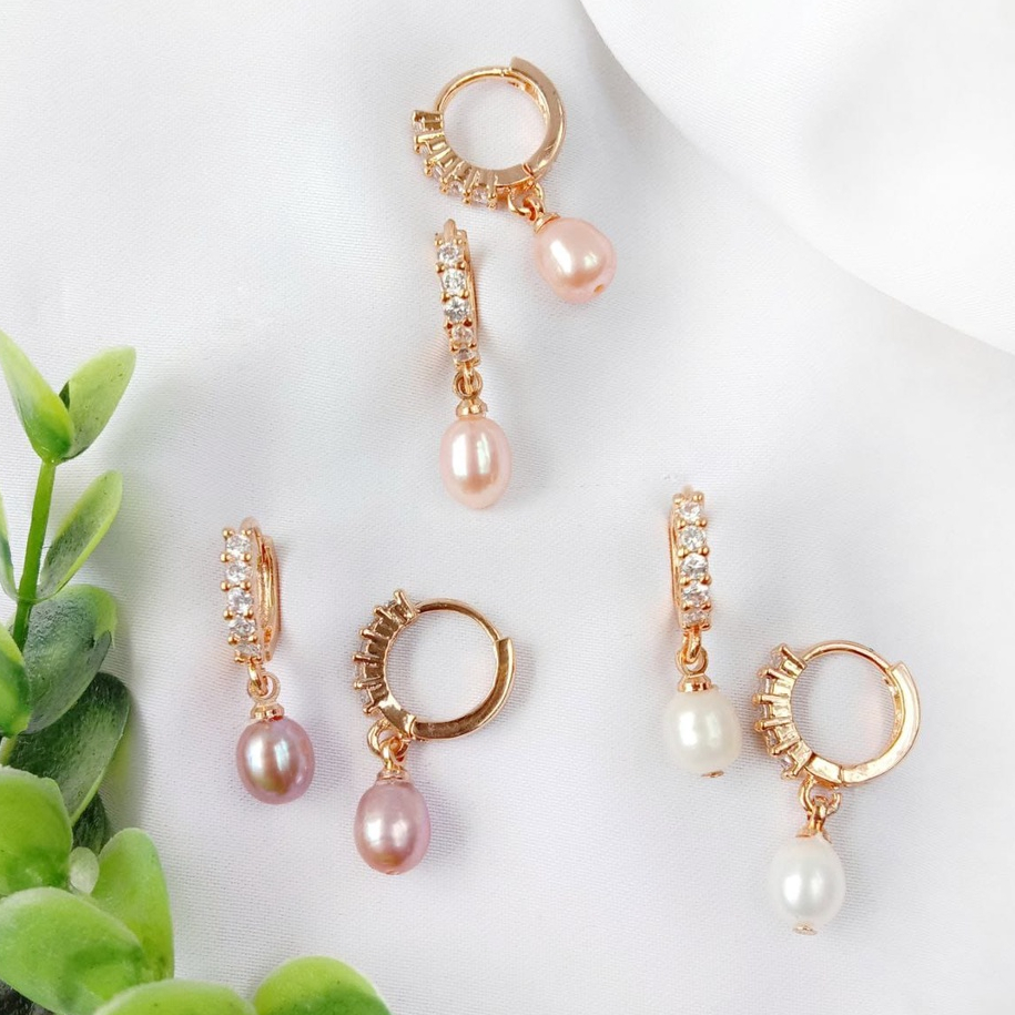 Anting Terbaru|Anting Cewek|Anting Anak|Anting Dewasa|Anting Viral Mutiara Asli Lombok