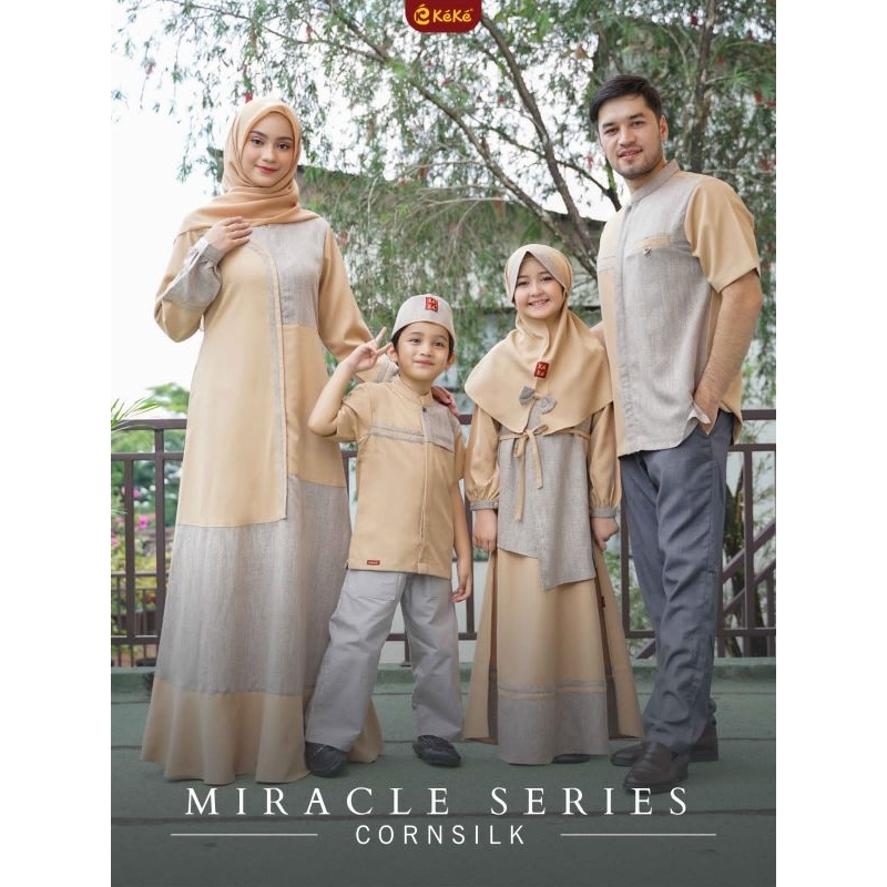 GAMIS KEKE TERBARU 2023/ GAMIS KEKE MIRACLE SERIES CORNSLIK