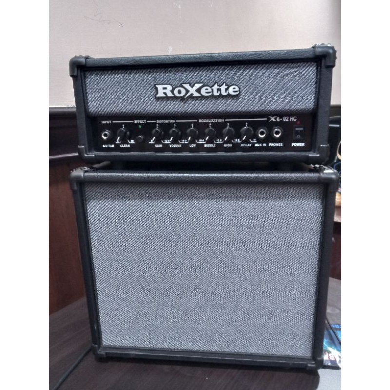 ampli gitar head cabinet roxette xt02