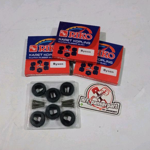 KARET KOPLING BYSON//KARET DAMPER MANGKOK/RUMAH KOPLING YAMAHA BYSON 150 RIKO