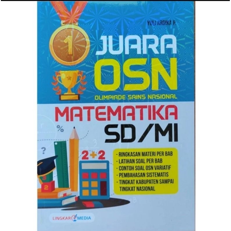 ORI buku OSN juara matematika untuk SD/mi edisi terbaru penerbit lingkar media