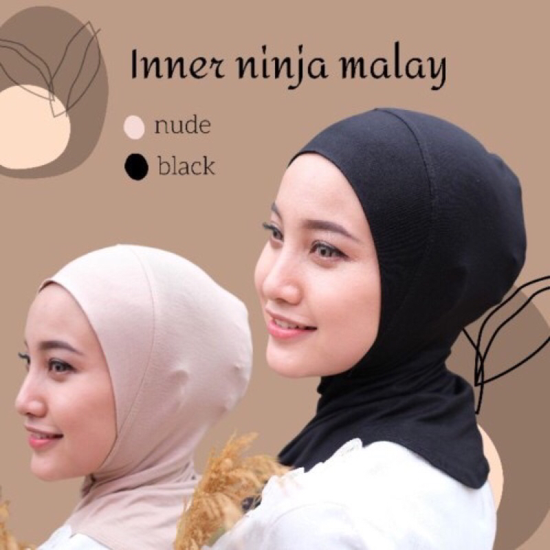 [juragan.ashfa] INNER NINJA MALAY NON RESLETING/ CIPUT BAHAN ADEM MALAYSIA DALEMAN DALAMAN HIJAB JIL