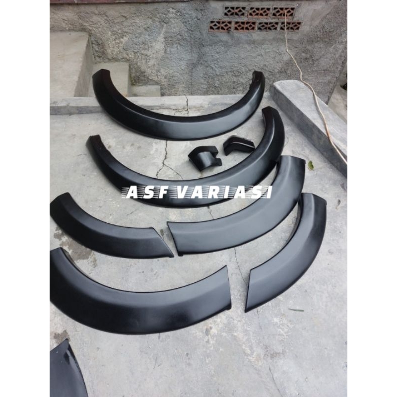 OVER FENDER OVERFENDER MITSUBISHI PAJERO SPORT 2010 2011 2012 2013 2014 2015 MODEL ORI