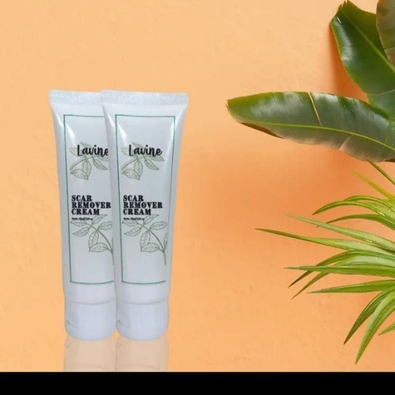 Buy 1 get 1 Lavine Scar Remover krim penghilang Bekas Luka jerawat Bopeng Ampuh