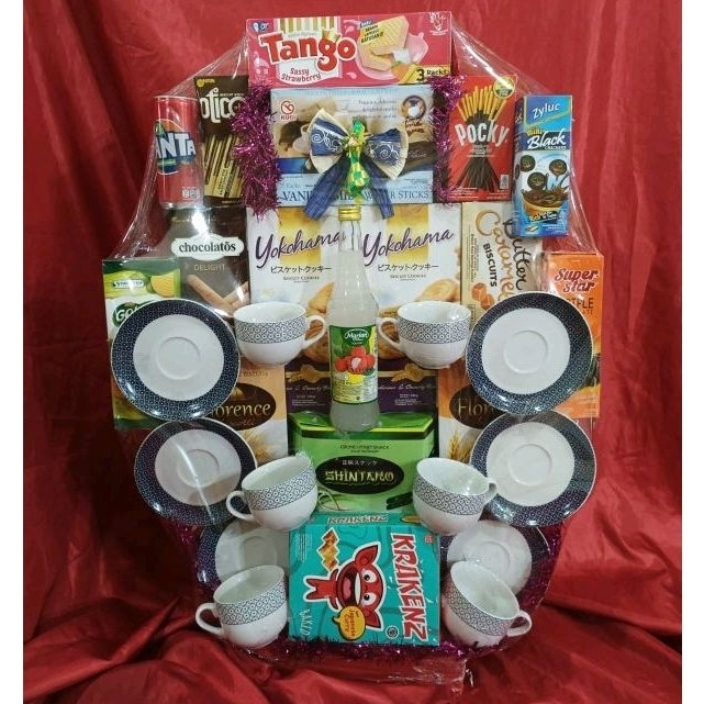 

Parcel snack hampers lebaran, Natal & Tahun baru mix cangkir tatak 2