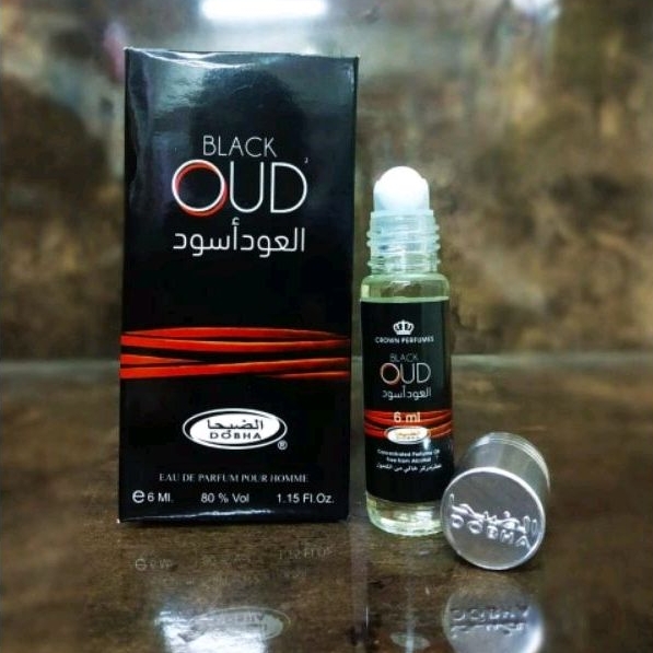 BLACK OUD Parfum DOBHA Kemasan 6ml Minyak Wangi Roll On Non Alkohol