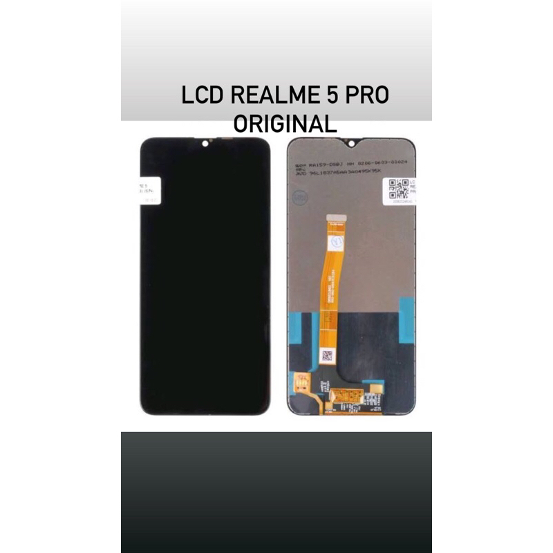 LCD REALME 5 PRO ORIGINAL
