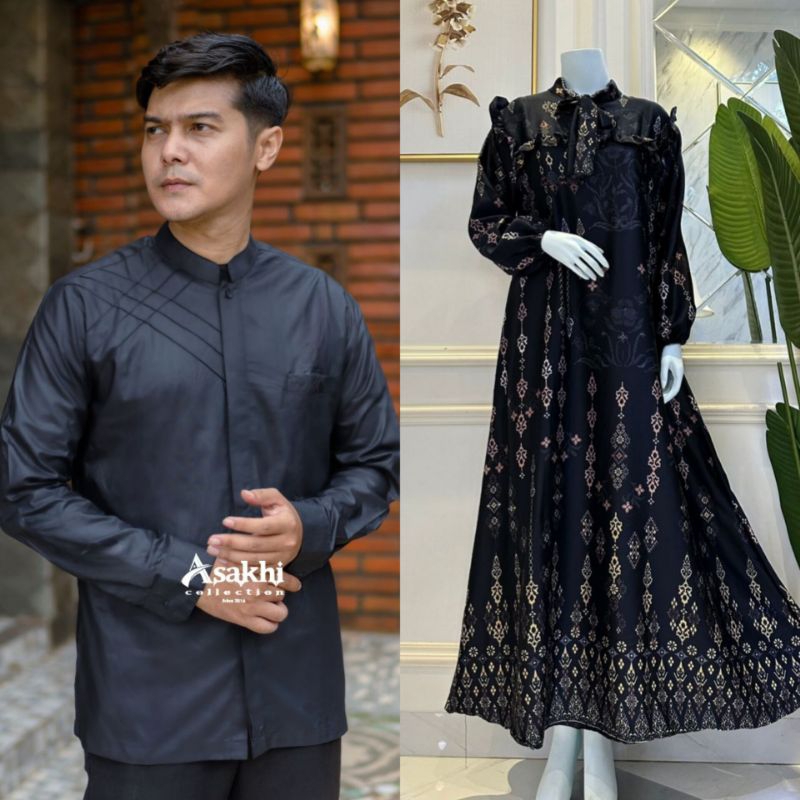 COUPLE GAMIS RAYA TERBARU 2023 DIORSILK