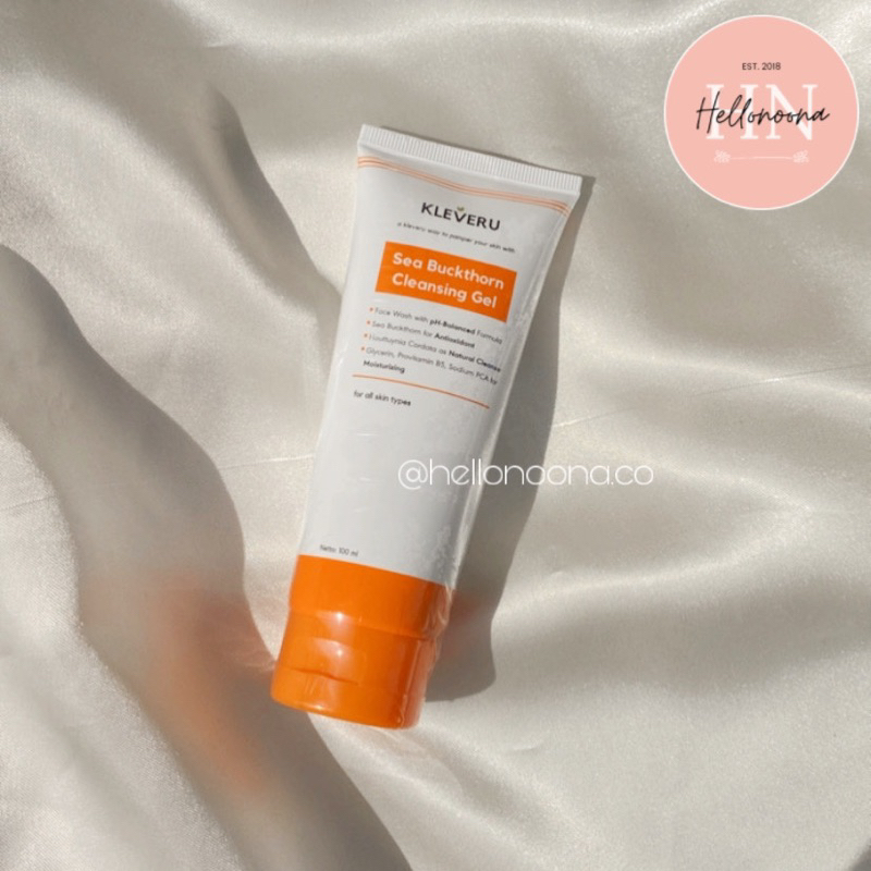 KLEVERU Sea Buckthorn Cleansing Gel