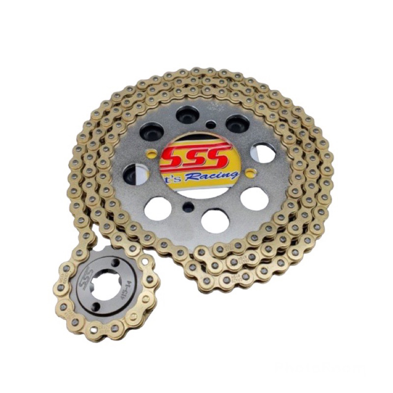 gir set sss gear ukuran 415 428 jupiter z rxking jupiter mx old new fizr vega rxz crypton rantai gol