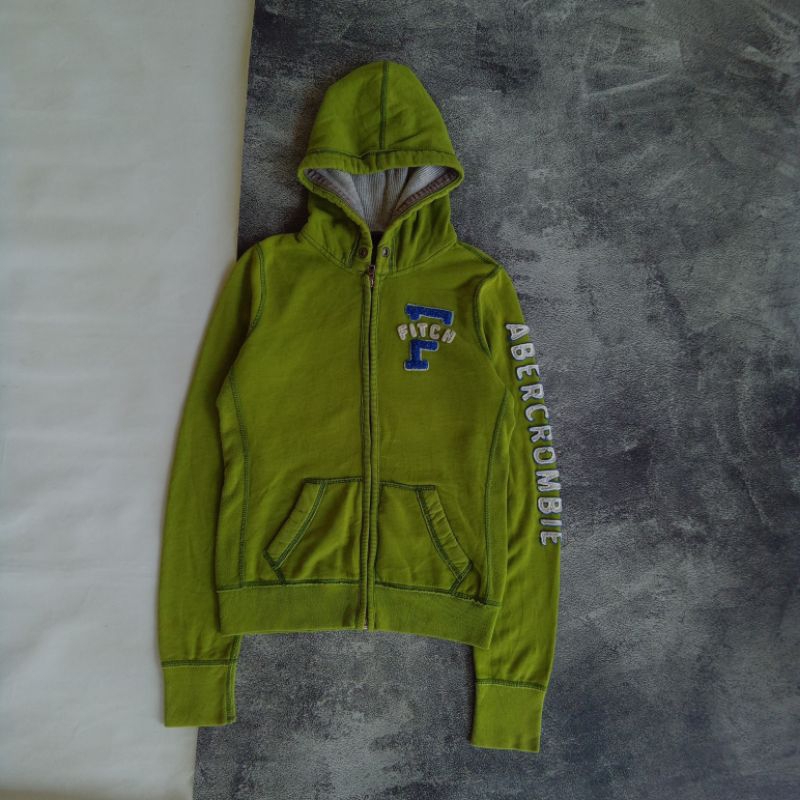 Hoodie Zip Abercrombie & Fitch Original Branded