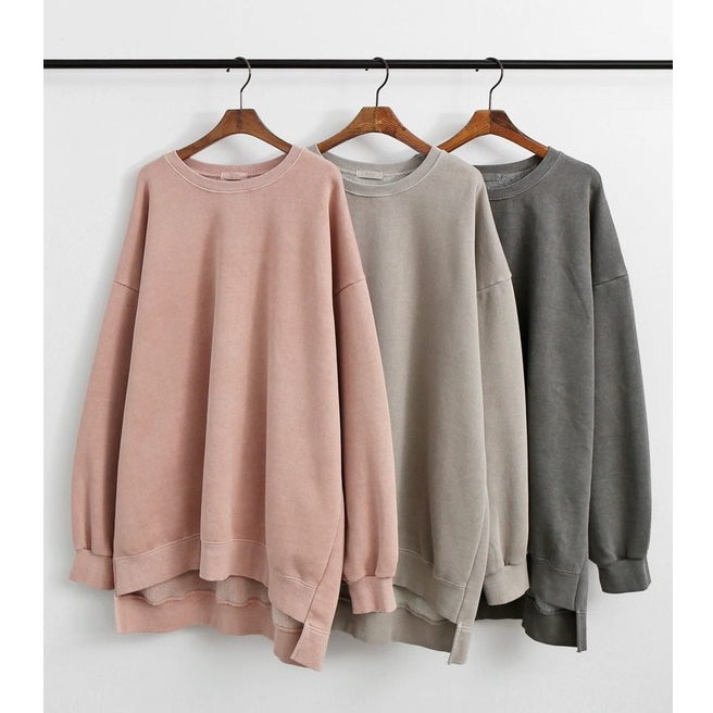 Sweater Loong Batwing XXXL Oversize Basic Oblong | Sweater Wanita Bigsize | Sweater Oversize Wanita