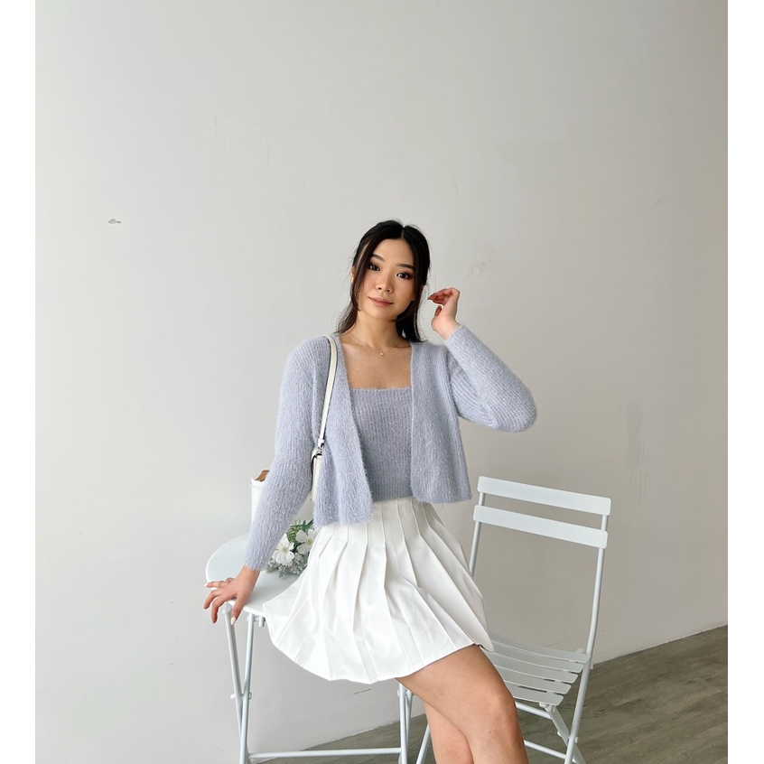 [ Marveile ] Joya Cardigan &amp; Tanktop Set