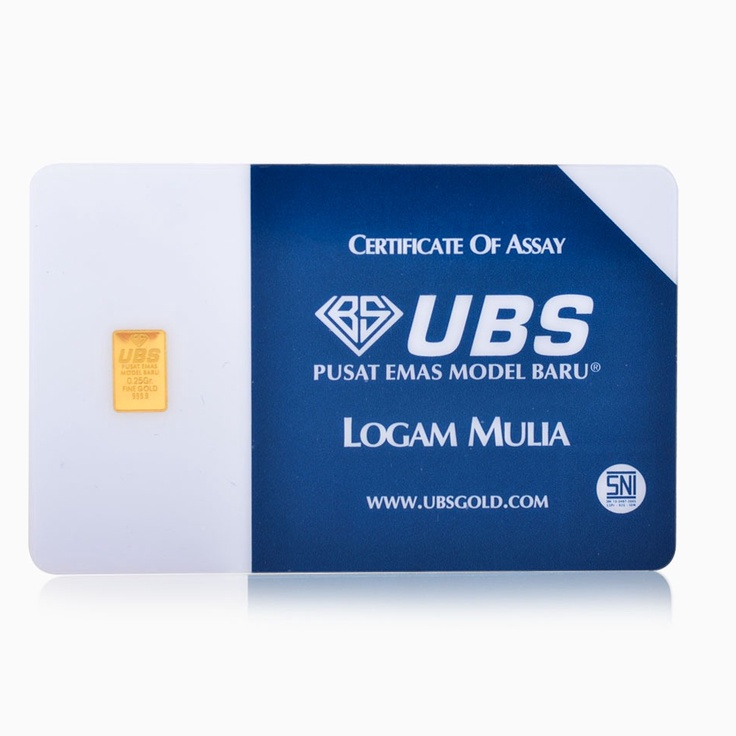 0.25 Gram UBS terbaru CH