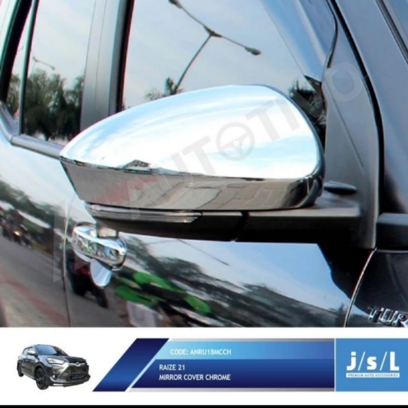 Spion Cover Toyota Raize 2021 Mirror Cover Chrome