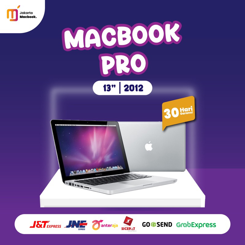 MacBook Pro 2012 13 inch Core i5 / i7 SSD 128GB 256GB 512GB Second Original