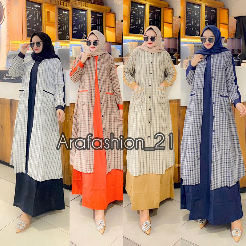 Gamis Outer Premium New OZ Shaqueenara