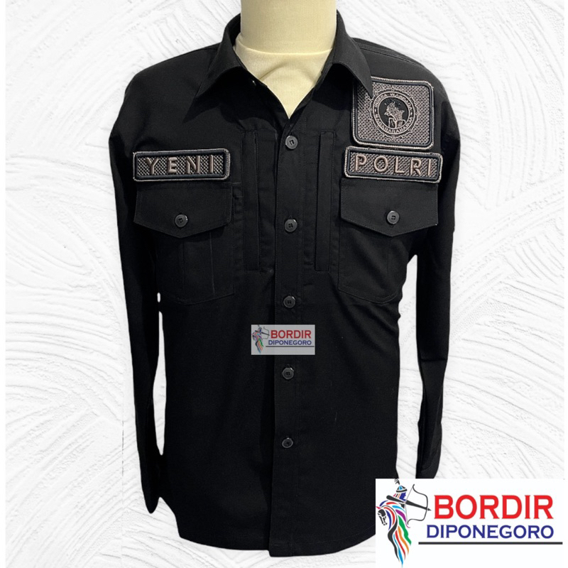 KEMEJA TACTICAL POLRI | SERAGAM TACTICAL POLRI | BAJU POLRI | BAJU TACTICAL POLRI PREMIUM I BAJU PDL