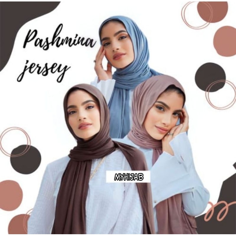 Pashmina Jersey Spandek Premium By MyHijab