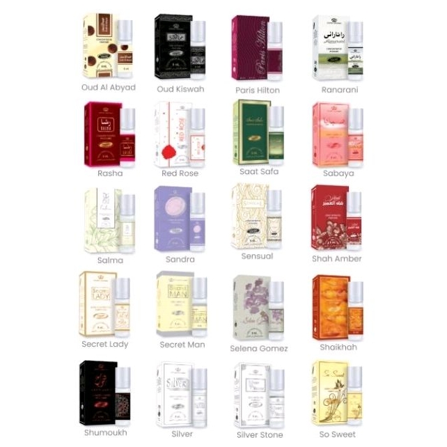 Parfum DOBHA Roll On 6ml Minyak Wangi non alkohol Varian aroma Top Seller