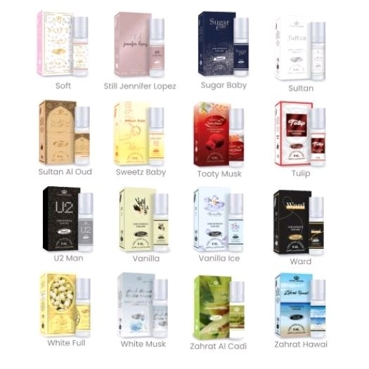 Parfum DOBHA Roll On 6ml Minyak Wangi non alkohol Varian aroma Top Seller