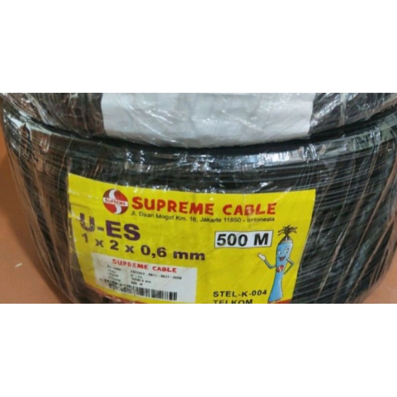 KABEL TELEPON ISI 3, ASLI TEMBAGA