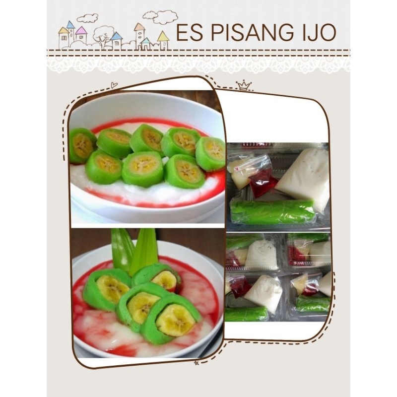 

ES PISANG IJO SEHAT SEGAR