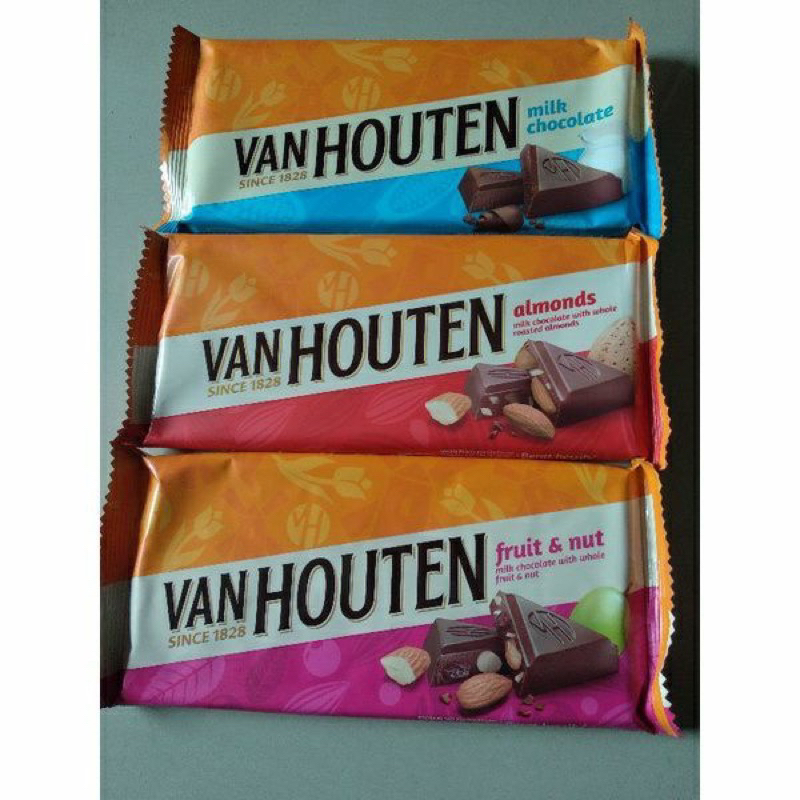 

vanhouten almond jumbo dark chocolate 140g / coklat vanhouten jumbo cadbury dairy milk 165gr spesial promo diskon gajian sale