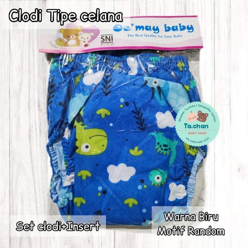 Clodi model celana / Clodi pants / popok kain cuci ulang / popok bayi /cloth diapers