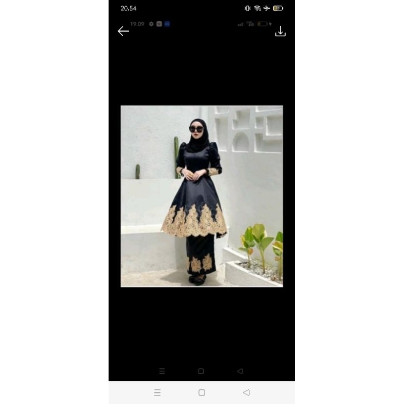 ONE SET BAJU KURUNG MELAYU SETELAN ROK/CELANA