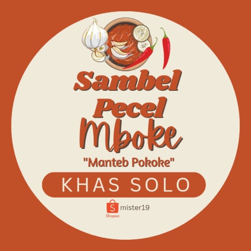 

Sambel Pecel Khas Solo Mboke