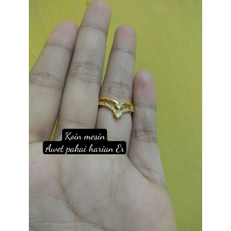 cincin fuji mata 2 bahan koin awet harian