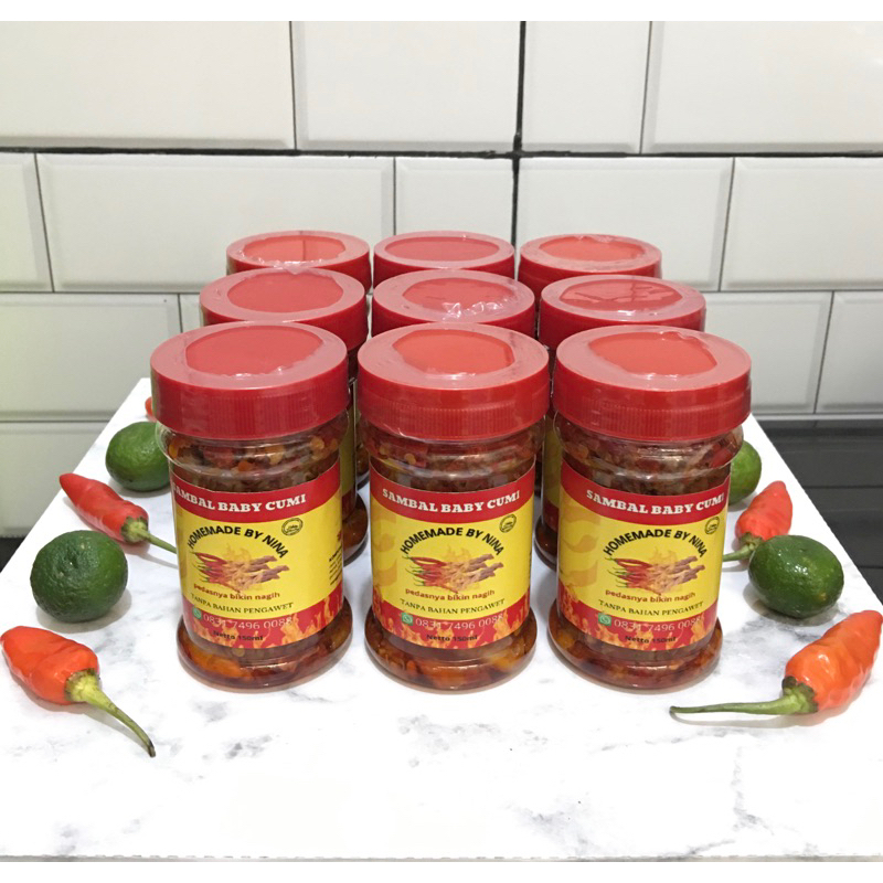 

Homemade Sambal Baby Cumi by Nina