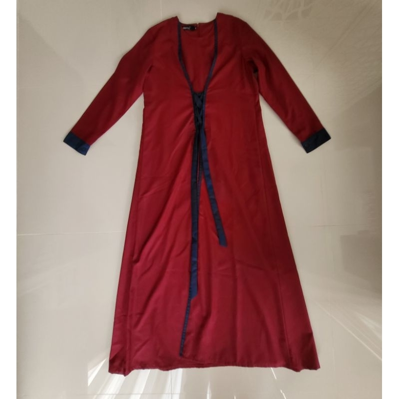 deenay dress merah ori preloved