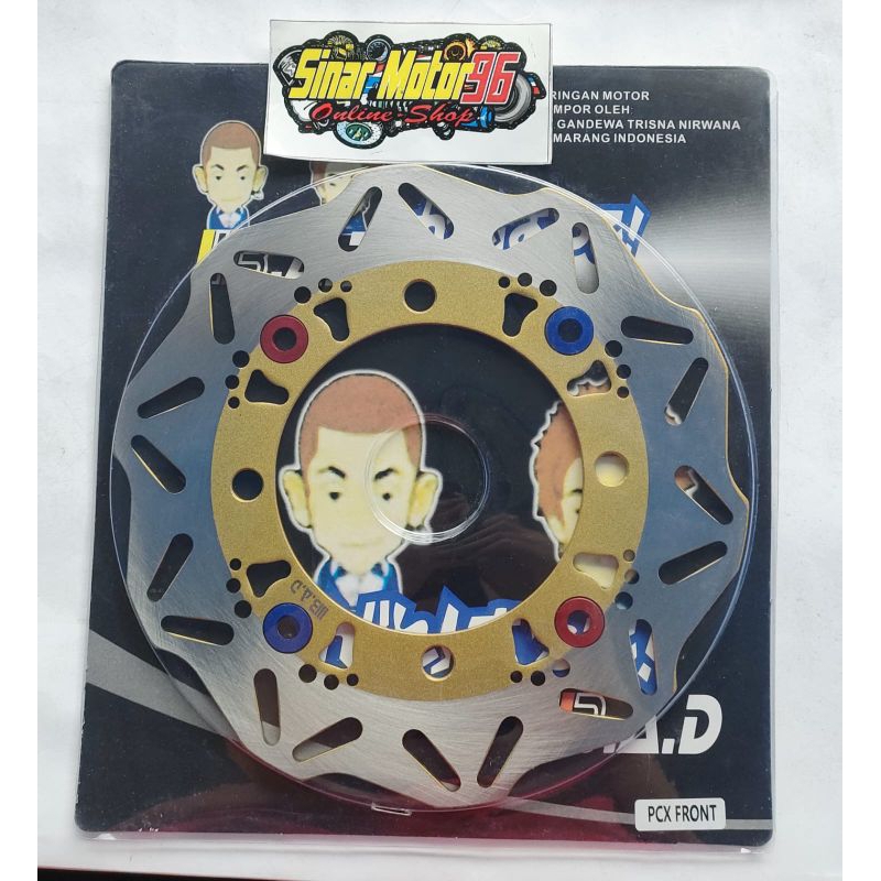 PIRINGAN CAKRAM DISC DEPAN PCX / PCX 150 STANDAR VARIASI MONEL HIGH QUALITY