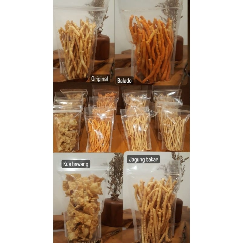 

kue bawang/stik bawang/snack rasang bwang/banyak pilihan rasa