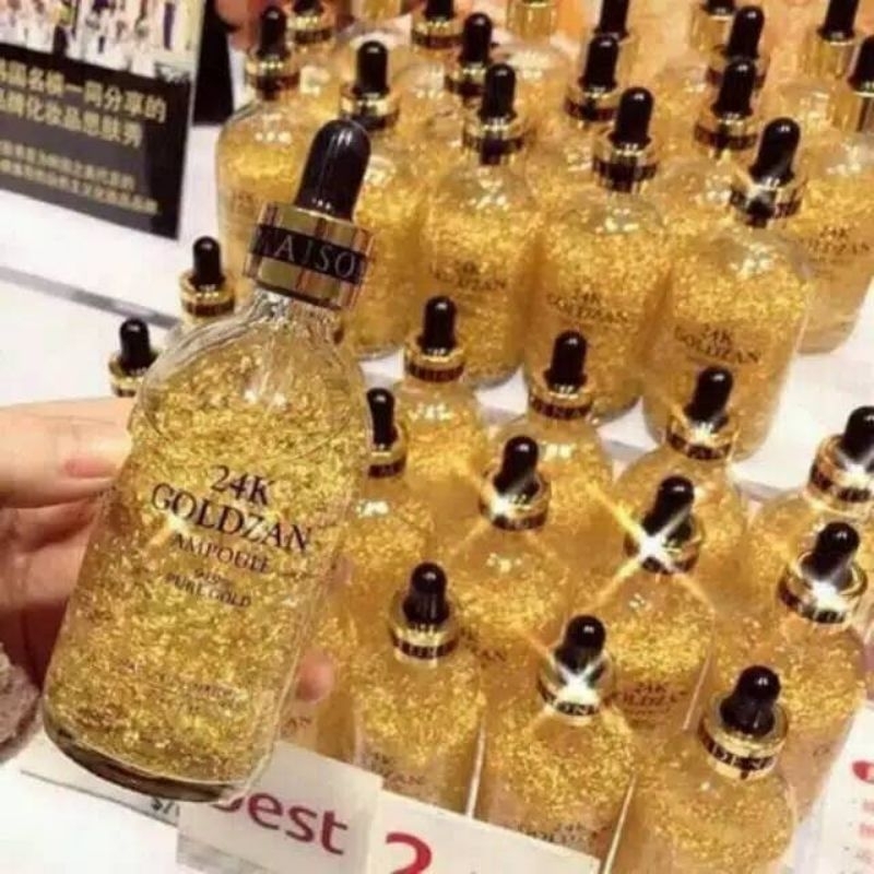 Medan Termurah ( 100 ml ) perawatan kulit wajah/pemutihwajah Gold24kGoldzan