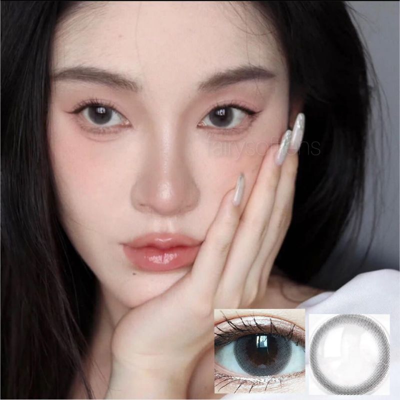 Softlens Kitty Mini Bom Grey / KONTAK LENSA