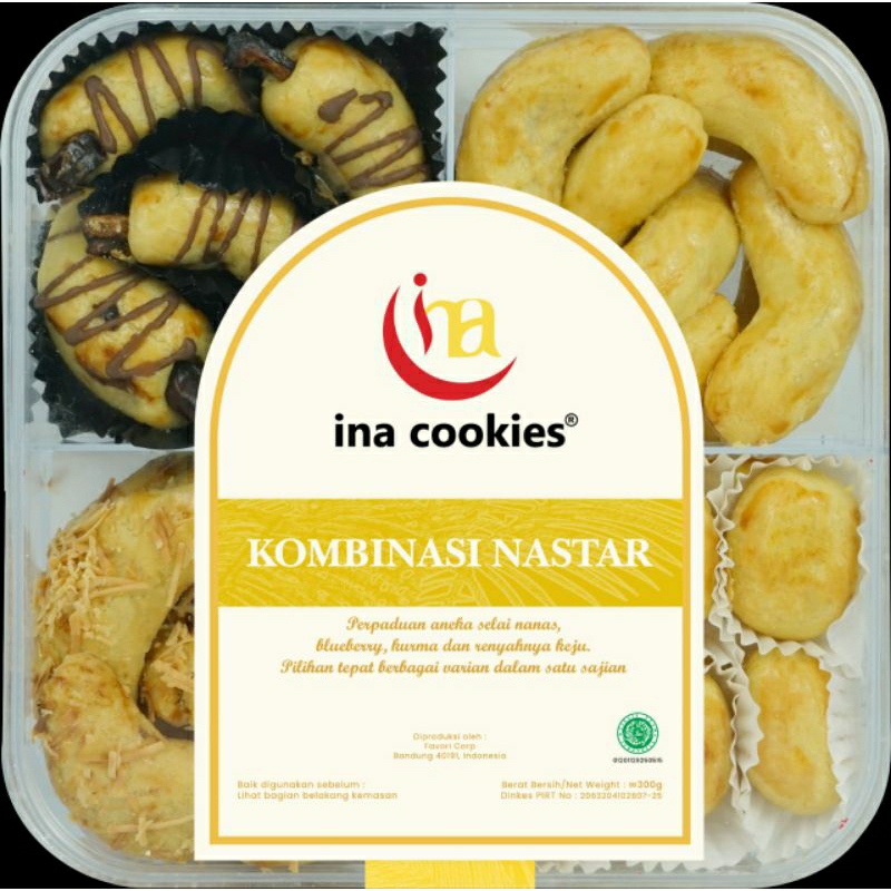 

Inacookies Kombinasi Nastar Kue Kering Lebaran Favorite