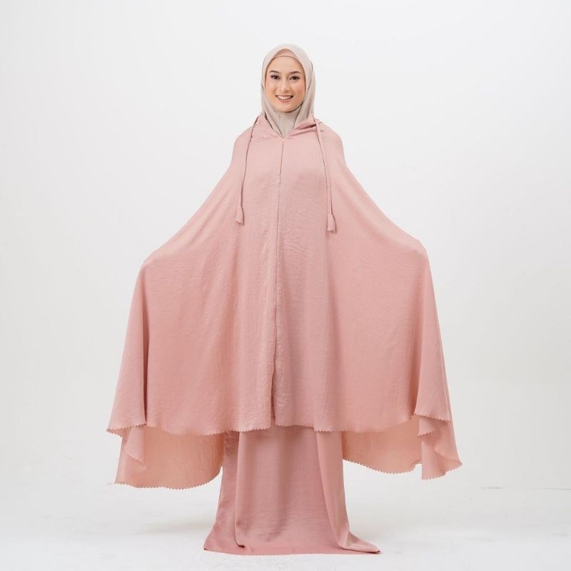 mukena dewasa santorini LOUFIE COLLECTION