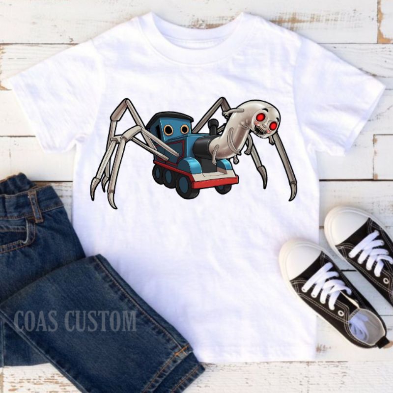 Kaos thomas exe baju anak free cetak nama