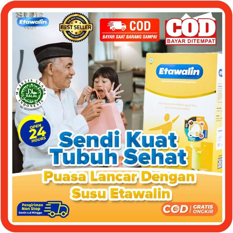 

ETAWALIN SUSU KAMBING ETAWALIN ETTAWALIN SUSU ETAWA Tingkatkan Kepadatan & Kesehatan Tulang Sendi Izin BPOM