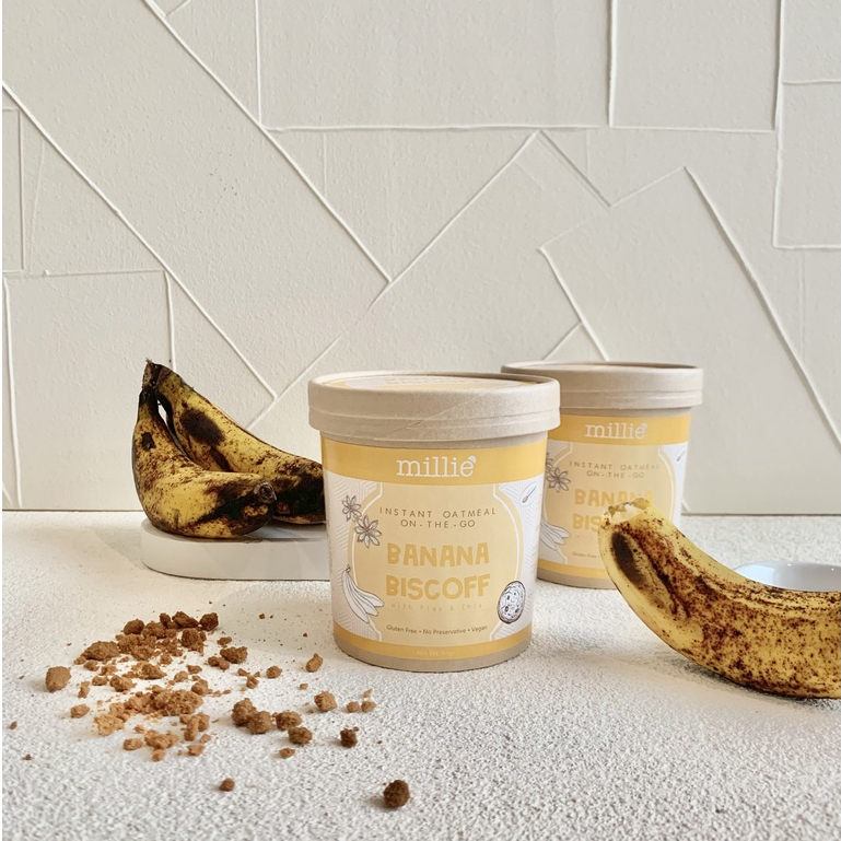 

INSTANT OATMEAL - Banana Biscoff (on-the-go)