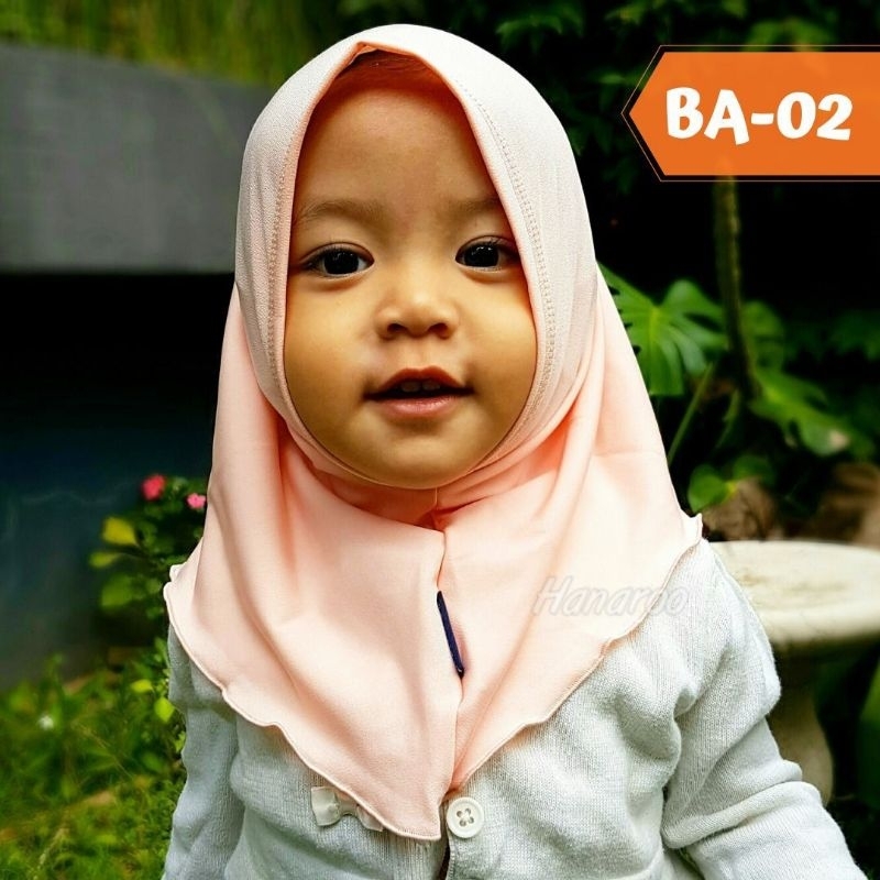 Hanaroo jilbab mix - jilbab anak