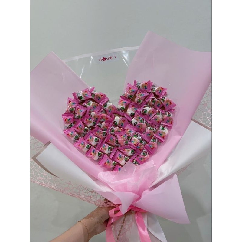 

Big Yupi Bouquet - Buket Permen Yupi Love Besar